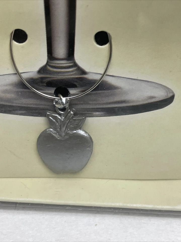 Juego de 6 marcadores de copa de vino 2001 fruta Foto 4 de 4