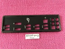 ASUS IO SHIELD FOR ASUS ROG STRIX B350F GAMING ,USED BLACK