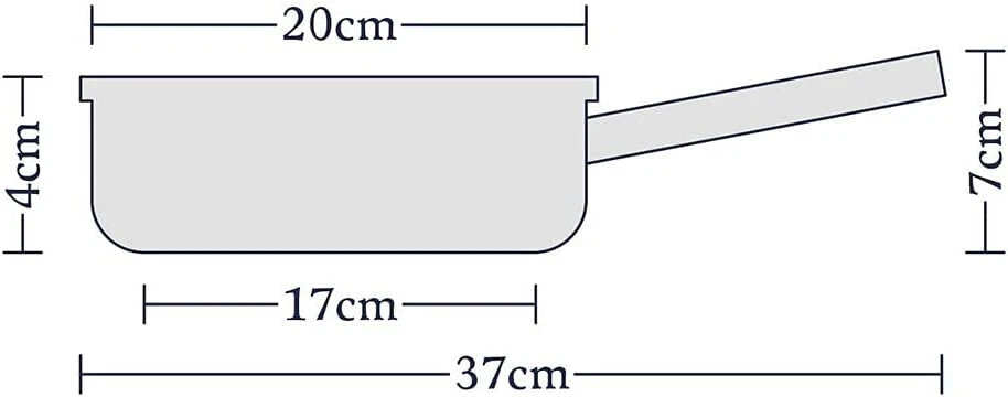 Stellar 7000 Edelstahl Teflon Antihaft Pfanne ⌀20cm ofenfest Bratpfanne S713 NEU - Bild 4 von 4