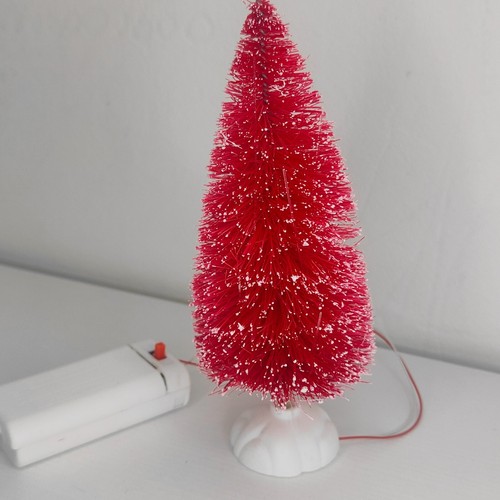 Elves Behavin Badly 15cm Mini Fibre Optic Tree-Novelty Elf Christmas Drcoration - 第 2/4 張圖片