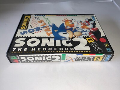 Sonic The Hedgehog 2 NTSC-J Sega Mega Drive MegaDrive Tested 1992