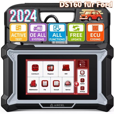 ANCEL DS160 Für Ford Profi Kfz Auslesegerät OBD2 Diagnosegerät Auto 31 Reset