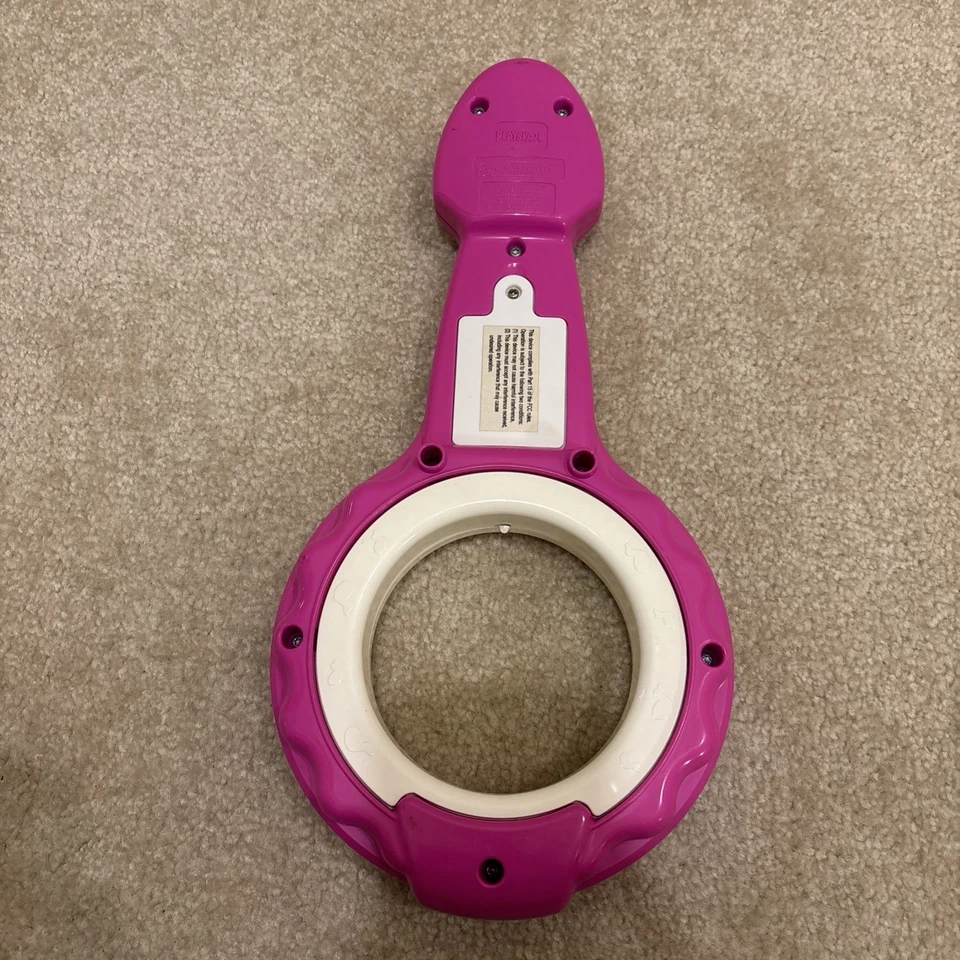 Barney Dinosaur Playskool Purple Musical Ring Guitar Banjo Songs 1997 Working - Image 2 of 4