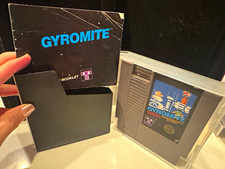 Nintendo Gyromite (NES) 5 screw Action & Adventure Game Cartridge w/ Manual