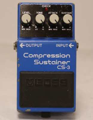 Boss compression sustainer CS-3 guitar effect pedal