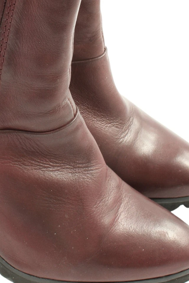 FELMINI Bottines à fermeture éclair Dames Bottines T EU 37 brun - Photo 3/4