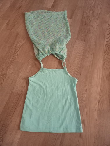 Schickes Longshirt Blusenshirt Bluse 2-lagig Gr. 104 Mädchen v. Kiki&Koko Top - Bild 3 von 3