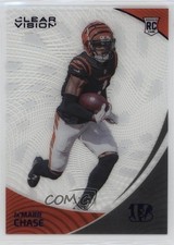 2021 Panini Chronicles Clear Vision Rookies Blue 32/99 Ja'Marr Chase #CVR-5 13hf