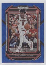 2023-24 Panini Prizm Draft Picks Blue Wave 151/249 Terquavion Smith #10 5y7