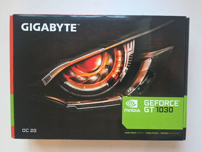 Gigabyte GV-N1030OC-2GI Nvidia GeForce GT 1030 OC 2G Graphics Card UNTESTED