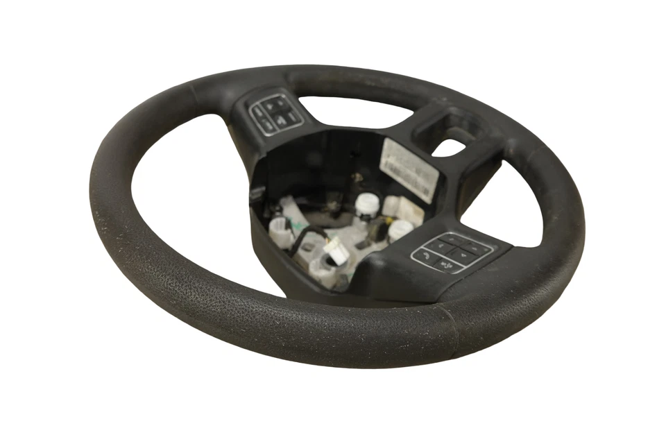 Black Leather Steering Wheel w/Buttons from 2019 RAM 1500 SB106 - Image 3 of 4