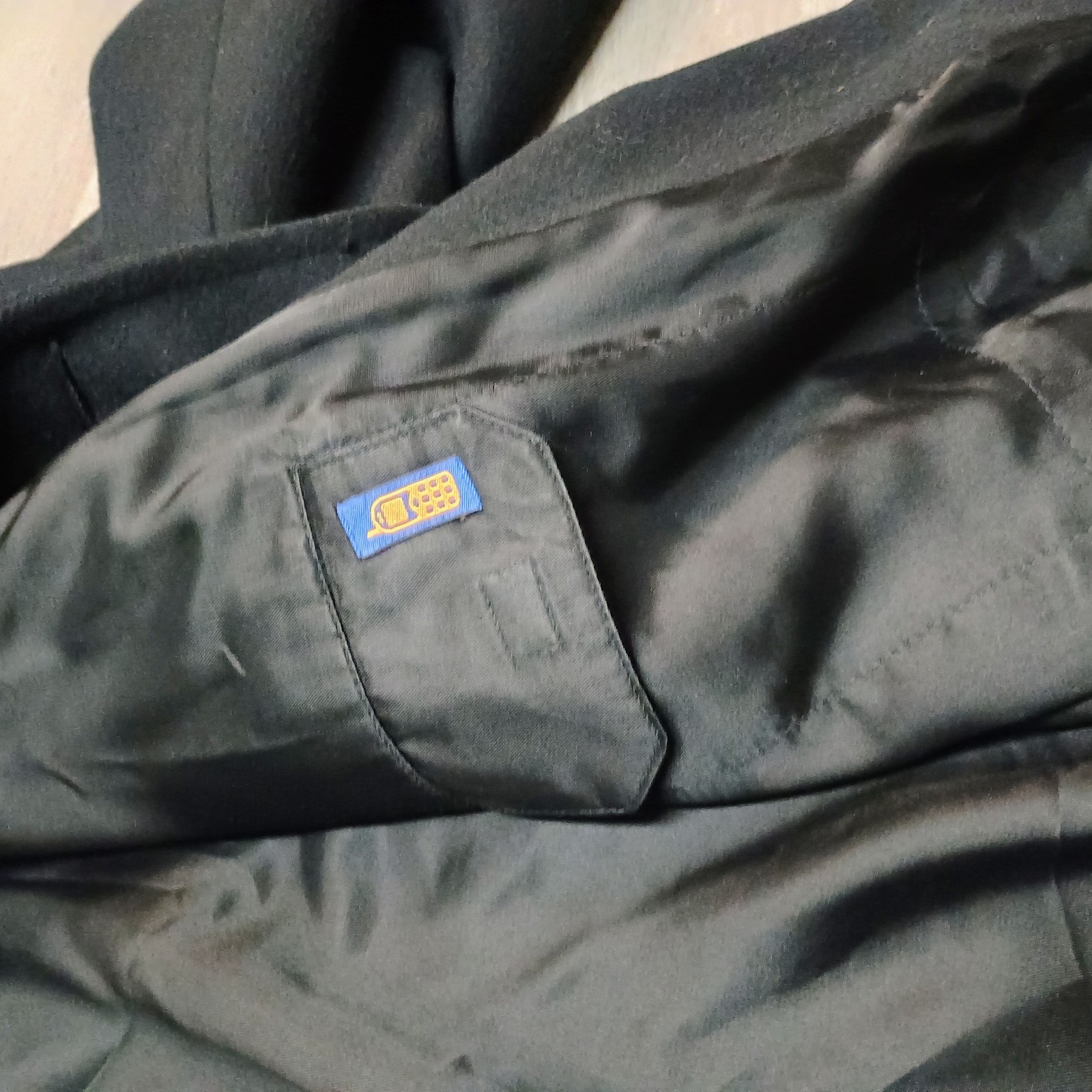 Pendleton Black Wool Cashmere Button Jacket  Clas… - image 5