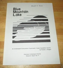 Blue Mountain Lake: Archaeological Survey and Experimental Study of Inundation