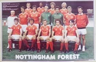 Vintage Original 1979 NOTTINGHAM FOREST F.C. Gate-Fold Football Team Photo Print