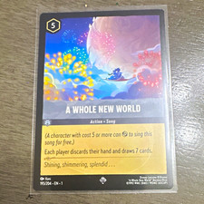 Disney Lorcana A Whole New World 195/204 The First Chapter Rare EN