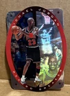1996 NBA SPX RECORD BREAKER MICHAEL JORDAN DIE-CUT FOIL CARD # R1 CHICAGO BULLS