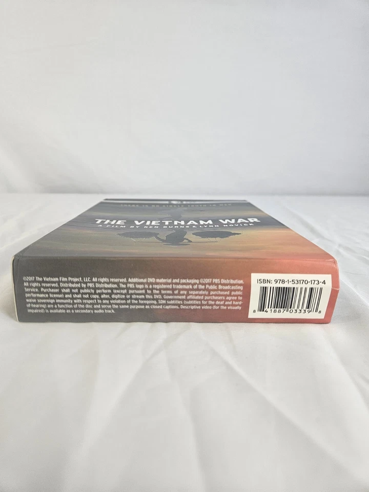 The Vietnam War: A Film by Ken Burns Lynn Novick Complete 10-Disc Series (DVD) - Image 2 of 4