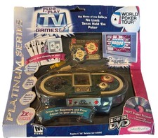 World Poker Tour Plug Play TV Poker Game Jakks Pacific Sealed New
