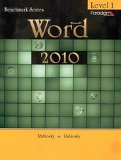 MICROSOFT WORD 2010 LEVEL 1 - paperback Rutkosky, Nita Hewitt
