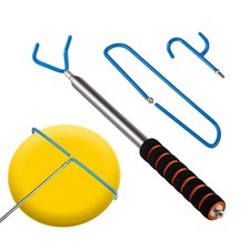 Disc Golf Retriever Pole with Hooks Telescopic Tool