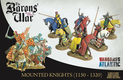 #ad Wargames Atlantic The Baron#x27;s War Mounted Knights $45.00