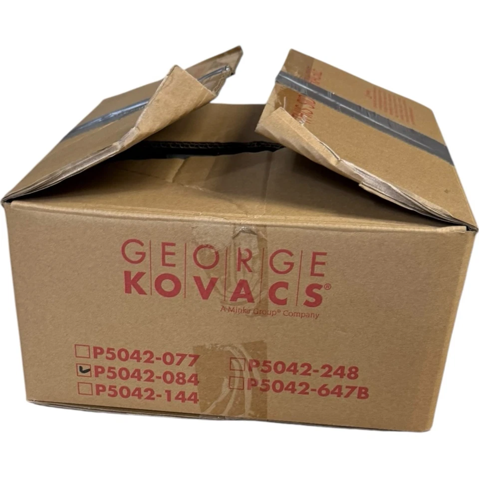 "Luz de baño tocador George Kovacs P5042-084 Saber II 20"", 2 luces, níquel cepillado" Foto 2 de 4