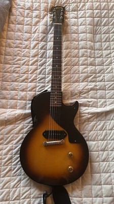 Gibson Les Paul Junior 1955 Authentic Vintage Sunburst Solid Mahogany w/ case
