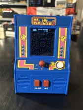 Ms Pacman Arcade Mini Handheld Tabletop Game Electronic Tested Works Great!!