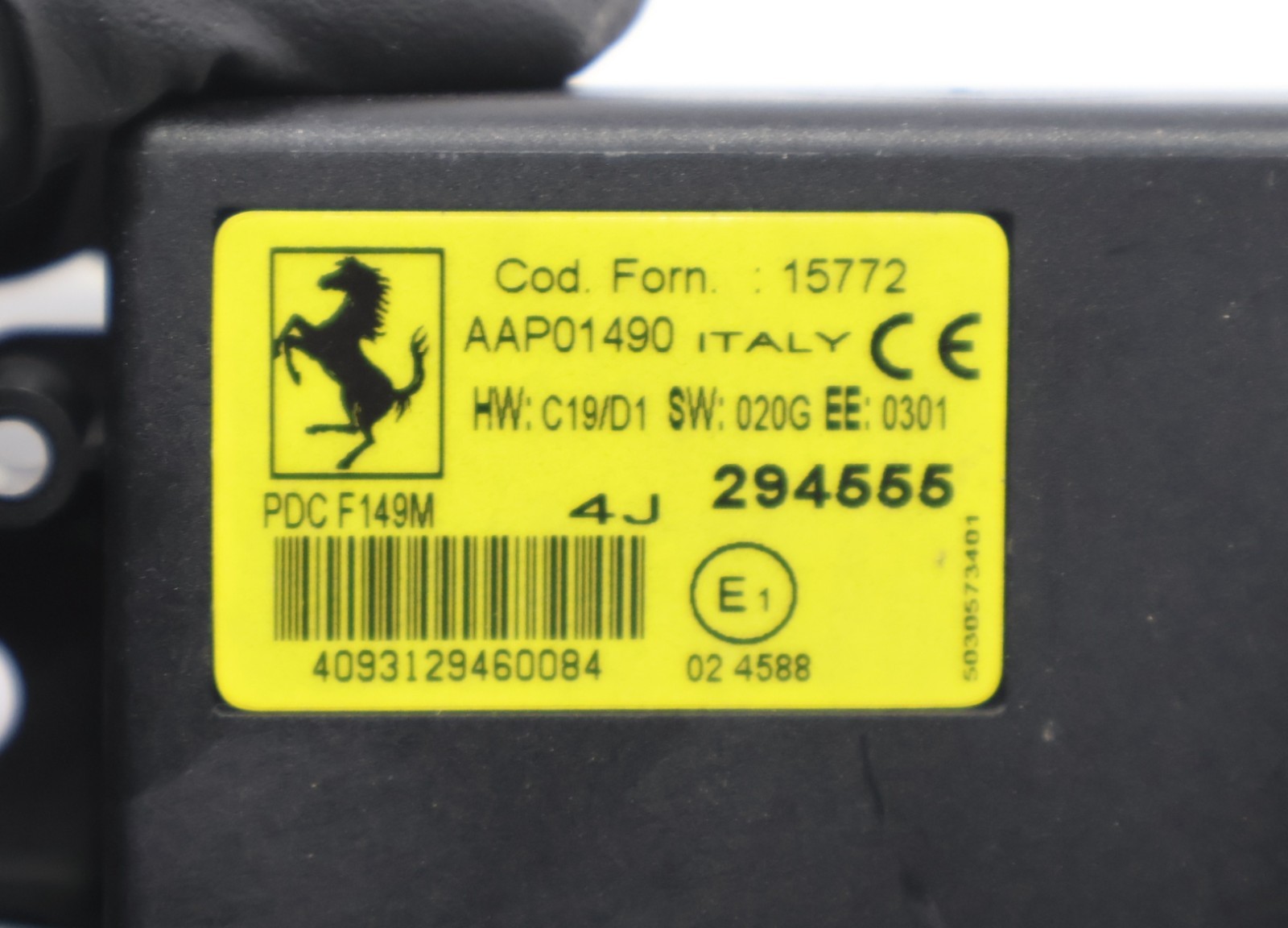 2015 FERRARI CALIFORNIA T PARK PARKING ASSIST SENSOR CONTROL MODULE UNIT OEM