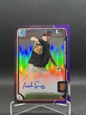2015 #BCA-ASU Andrew Suarez Chrome Draft Pick Autographs Purple #/250