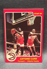 1984-85 Star - Antoine Carr #78 (RC)