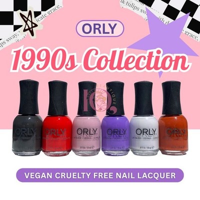 Orly Nail Lacquer FALL 2025 - 1990's LIMITED EDITION 0.6oz *Pick Any*