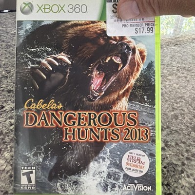 Cabela's Dangerous Hunts 2013 (Microsoft Xbox 360, 2012)