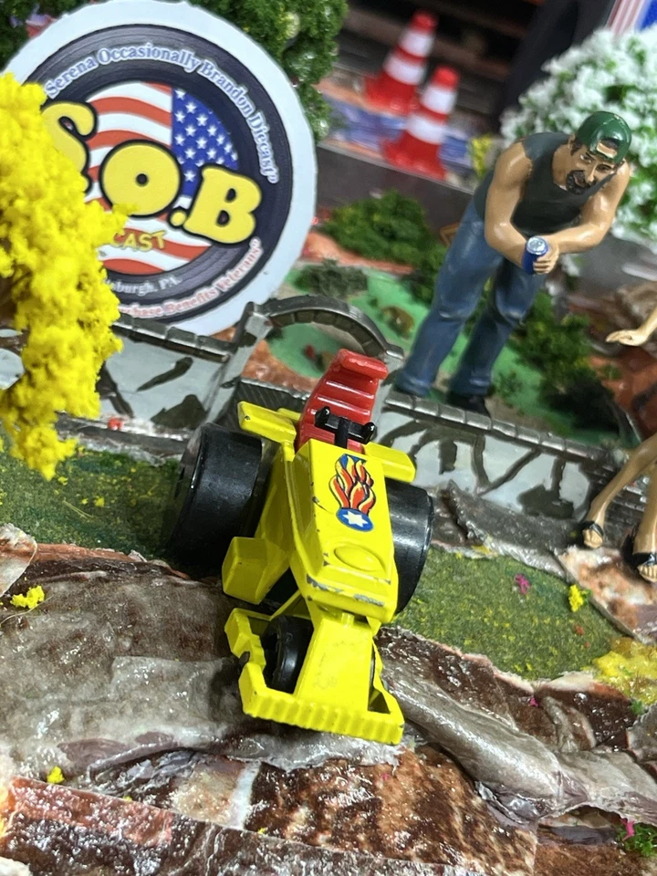 Rodillo de varilla Lesney Matchbox Superfast Nº 21 1:64 casi nuevo estado amarillo fundido a presión Foto 4 de 4