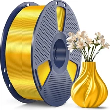 SUNLU 1KG Gold SILK 3D Printer Filament 1.75mm PLA+ SILK +/-0.02mm No Bubbles