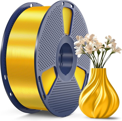 SUNLU 1KG Gold SILK 3D Printer Filament 1.75mm PLA+ SILK +/-0.02mm No Bubbles