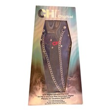NEW Chi Digital Flat Iron Ceramic 1" With Fashion Bag/Open Box