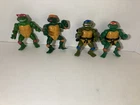 Teenage Mutant Ninja Turtles 1988-1989 Lot of 4 Turtles Vintage TMNT