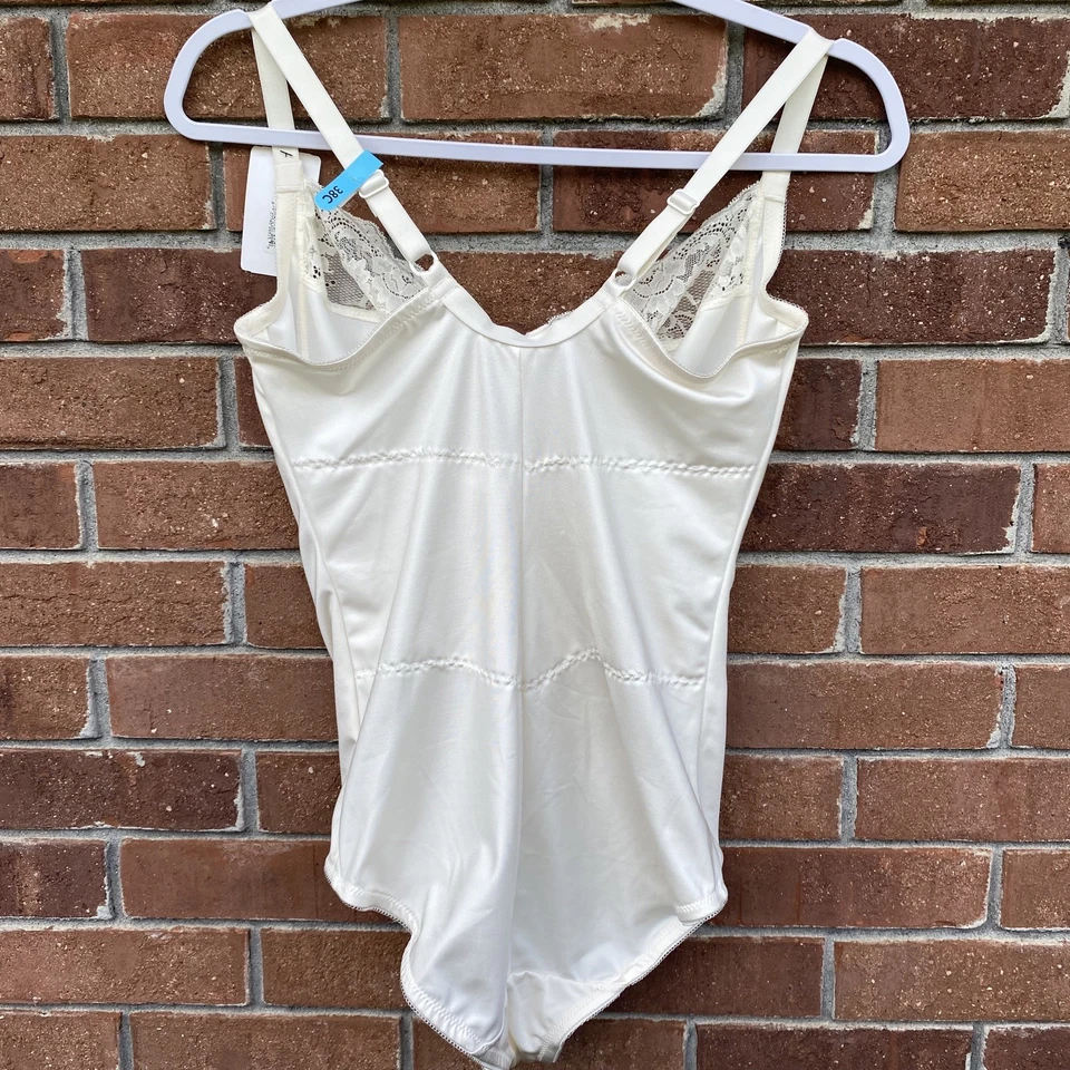 Maidenform Body Briefer All Around Lace Shape Wear Firm Control Unlined Size 38C - Image 4 of 4