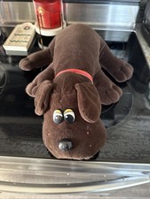 VTG 1985 Pound Puppies Puppy TONKA With Collar Large Brown 18" Stuffed Plush