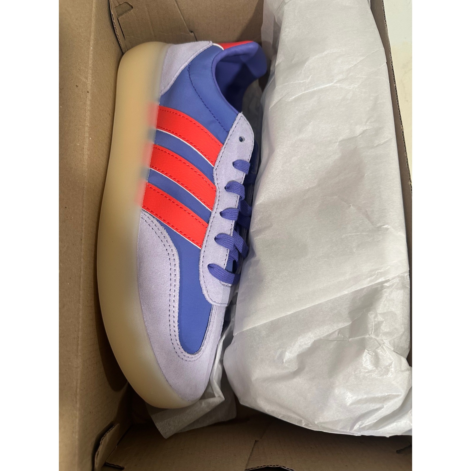 Adidas Barreda Decode Women's Tennis Shoes Purple Red Size 8