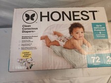 Honest Diapers 72 Pack 12-18 Month 0.31 per diaper
