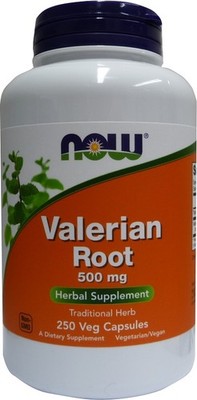 NOW Foods Valerian Root, 500mg - 250 vcaps (116,61 EUR/kg)