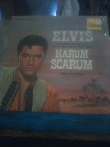 elvis presley vinyl lp harum scarum lsp3468 in shrink white rca stereo 1st press