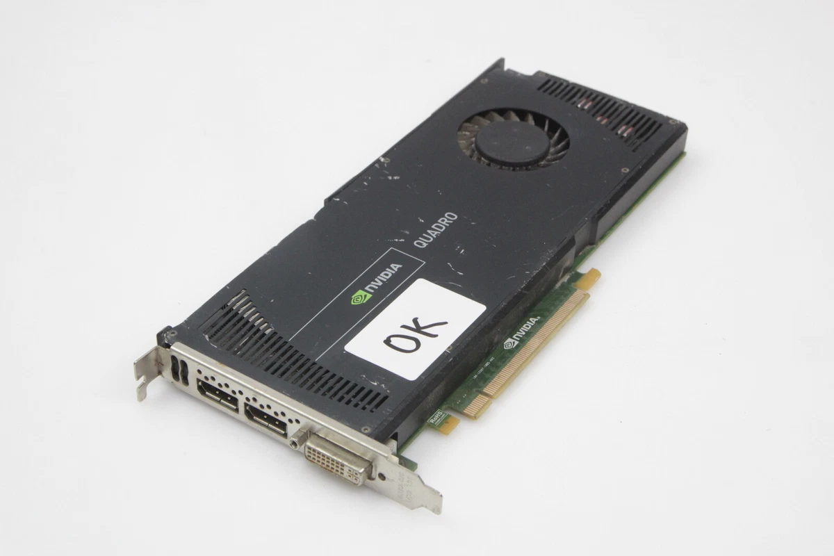 HP Nvidia Quadro FX4000 2GB Videokarte Dvi-I Display Port 608533