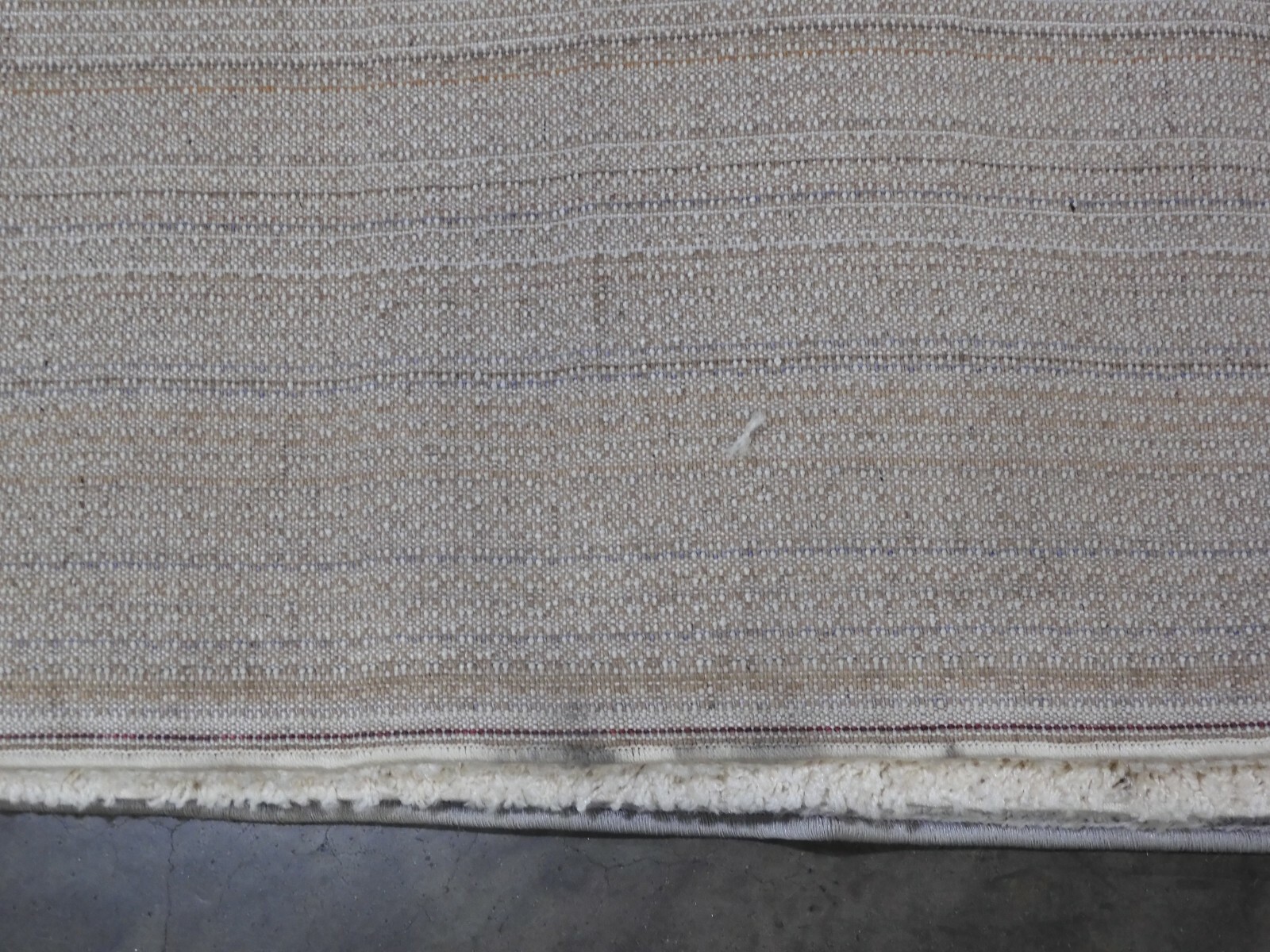 OFF WHITE 10' X 14' Back Stain Rug, Reduced Price 1172618473 SGA119B10