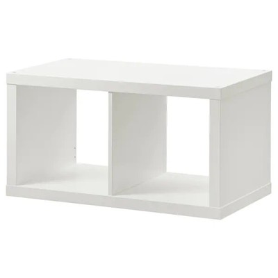 Ikea Kallax Regal In Weiss 77x42cm Wandregal Raumteiler Bucherregal Wohnzimmer Ebay