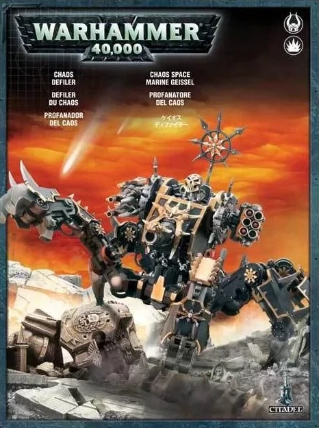 Defiler Chaos Space Marines Warhammer 40K NIB