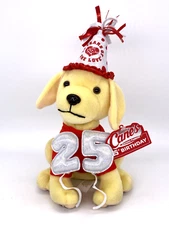 Raising Cane's 25th Birthday Plush Puppy Chicken Fingers Limited Edition 2022