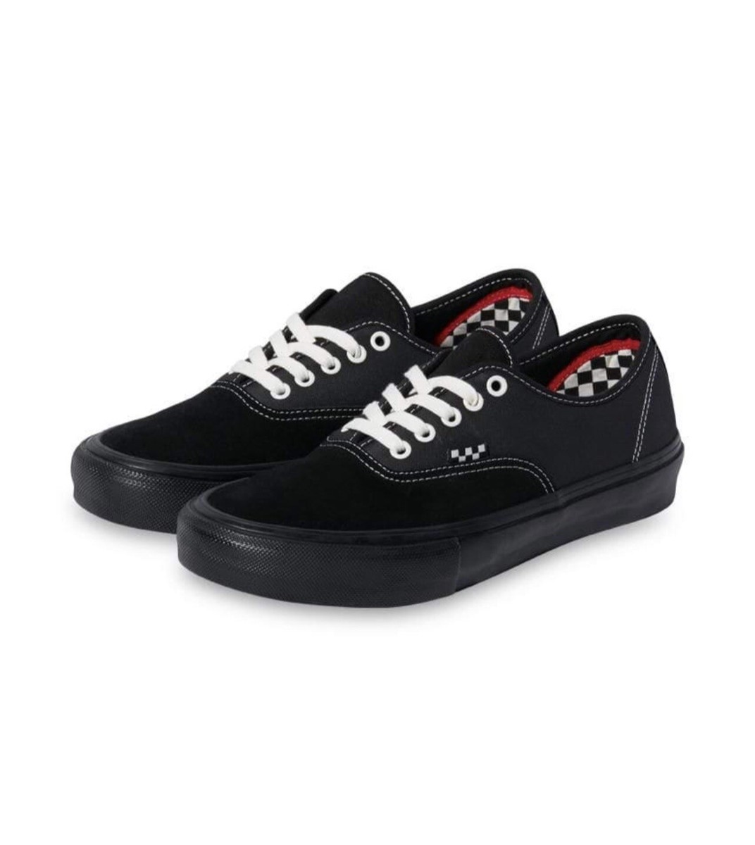 Vans Skate Authentic, PopCush Pop Cush, Black, Suede, Canvas, US